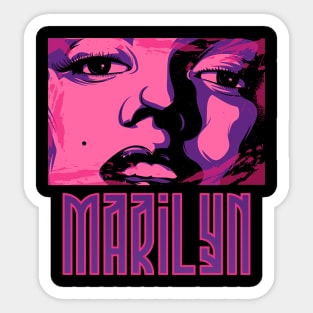 Marilyn Chronicle Sticker